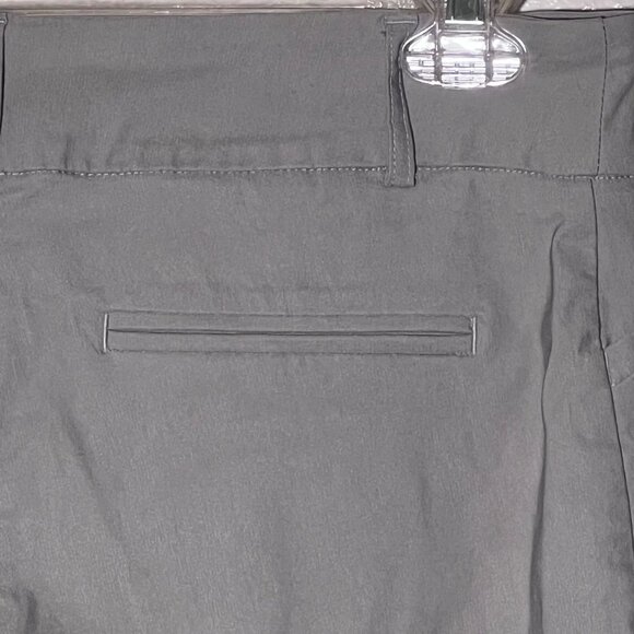 Harry Radley Gray Pull-on Bermuda Mid-Length Women's Shorts M Casual Summer - Picture 7 of 11